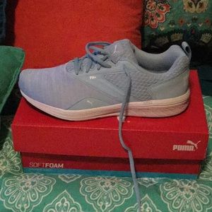 Brand New PUMA Baby Blue Tennis Shoes